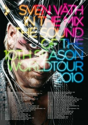 Flyer Worldtour Sven Väth 2010